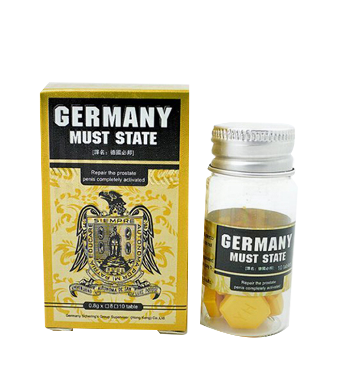 德國必邦 MUST STATE｜提升性欲持久不洩 無副作用  長期保養必備